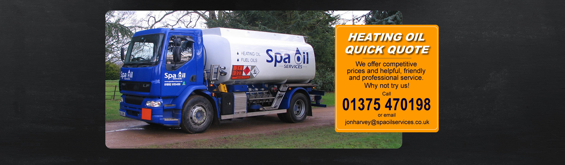 Reliable delivery of heating oil across the South East of England